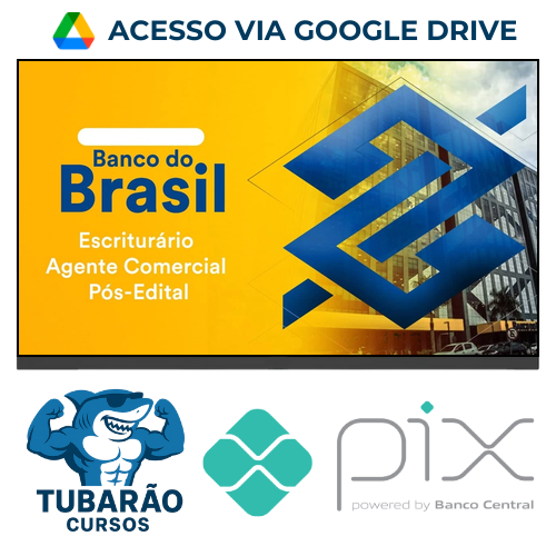 Imagem do rateio do curso Pacote - Banco do Brasil (Escriturário - Agente Comercial) Pacote Completo - 2023 - Estratégia Concursos