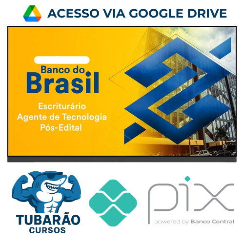 Imagem do rateio do curso Pacote - Banco do Brasil (Escriturário - Agente de Tecnologia) Pacote - 2023 (Pós - Estratégia Concursos