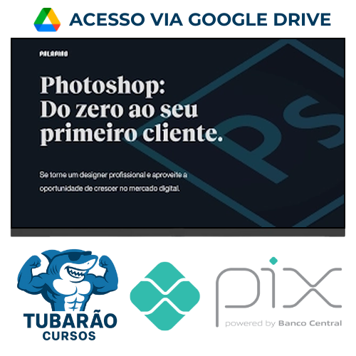 Imagem do rateio do curso Photoshop: Do Zero ao Seu Primeiro Cliente - Felipe Pavani