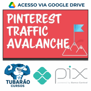 Imagem do rateio do curso Pinterest Traffic Avalanche - Lauren McManus & Alex Nerney [INGLÊS]