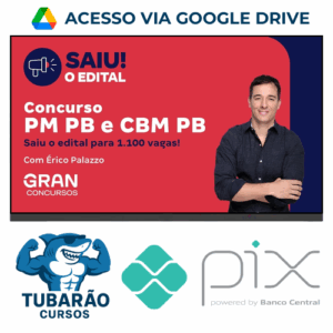 Imagem do rateio do curso PM PB: Soldado PM, Combatente (QPC) (Pós-Edital) - Gran Cursos Online