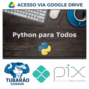 Imagem do rateio do curso Python Para Todos, Aprenda a Criar Diversas Aplicações - Evaldo Wolkers e Louis Wolkers