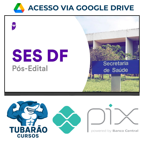 Imagem do rateio do curso Secretaria de Saúde do Distrito Federal (SES-DF) - Estratégia Concursos