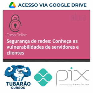 Imagem do rateio do curso Segurança de Redes: Vulnerabilidades em Clientes e Servidores - Alura