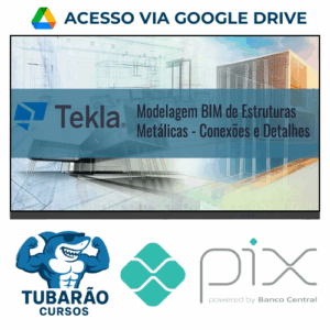 Imagem do rateio do curso Tekla Structures: Modelagem Bim de Estruturas Metálicas Conexões e Detalhes - Trimble