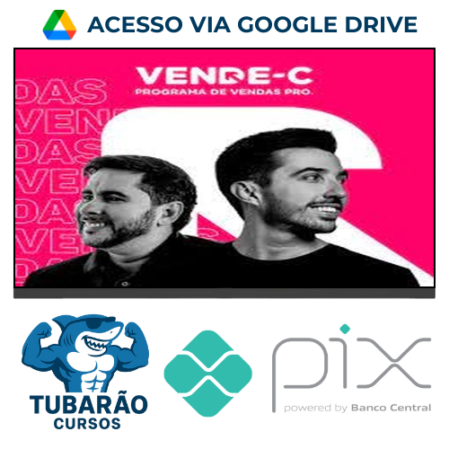 Imagem do rateio do curso Vende-C: Programa de Vendas Pro - Flávio Augusto e Caio Carneiro