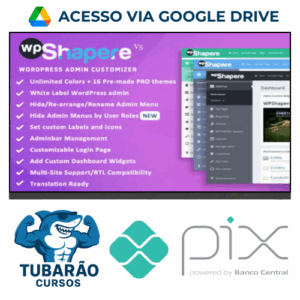 Imagem do rateio do curso WPShapere WordPress Admin Theme - v7.0.8