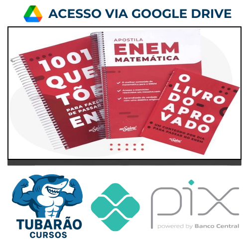 Imagem do rateio do curso 1001 Questões Para Fazer Antes de Passar no ENEM - Me Salva