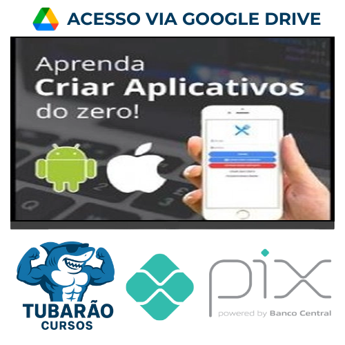 Imagem do rateio do curso Aprenda a Criar seu Primeiro Aplicativo​ do Zero - Felipe Fontoura
