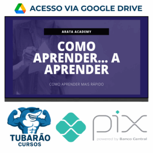 Imagem do rateio do curso Como Aprender Mais Rápido - Seiiti Arata (Arata Academy)