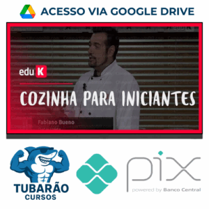 Imagem do rateio do curso Cozinha para Iniciantes - Fabiano Bueno (EduK)