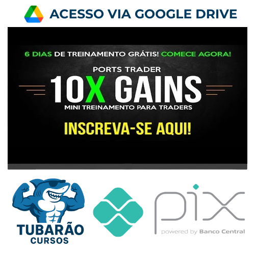Imagem do rateio do curso Curso 10X e 2X Gains e 20X Gains + Bonus - Ports Trader