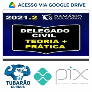 Imagem do rateio do curso Delegado Civil Teoria e Prática 2021 - Damásio