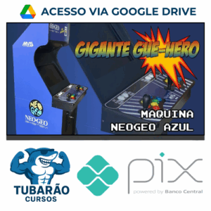 Imagem do rateio do curso Eletrônica Para Arcades Fliperama - Gigante Gue-Hero