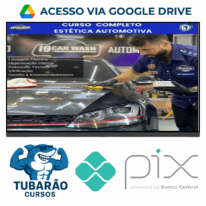 Imagem do rateio do curso Estética Automotiva - Marcelo Calixto