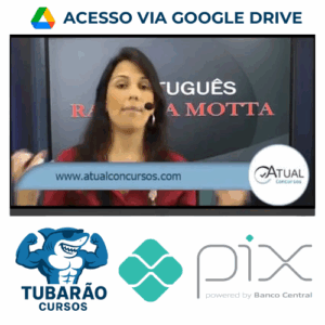 Imagem do rateio do curso Língua Portuguesa - Rafaela Motta (Atual Concursos)