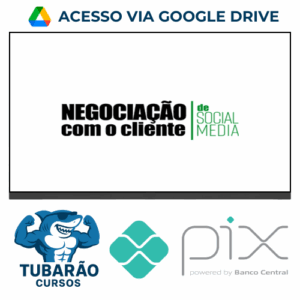 Imagem do rateio do curso Negociação Com o Cliente de Social Media - Sabrina Bender