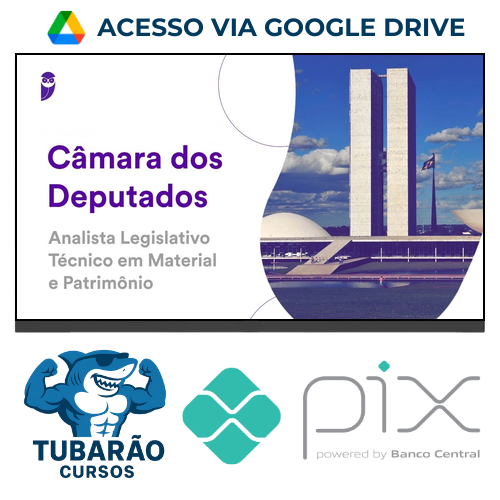 Imagem do rateio do curso Pacotaço Câmara dos Deputados (Analista Legislativo: Técnico em Material e Patrimônio) 2023 Pré-Edital - Estratégia Concursos